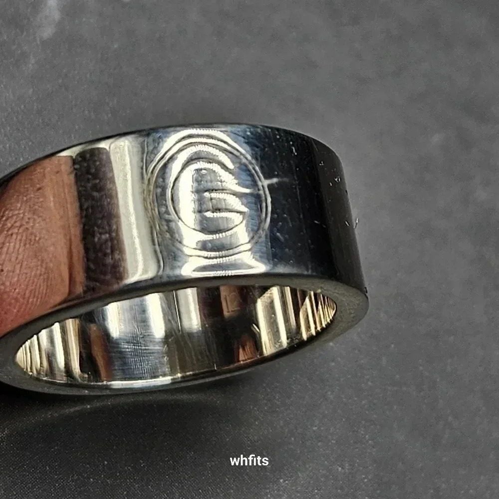Gucci G Logo 925 Sterling Silver Ring - Picture 3 of 5